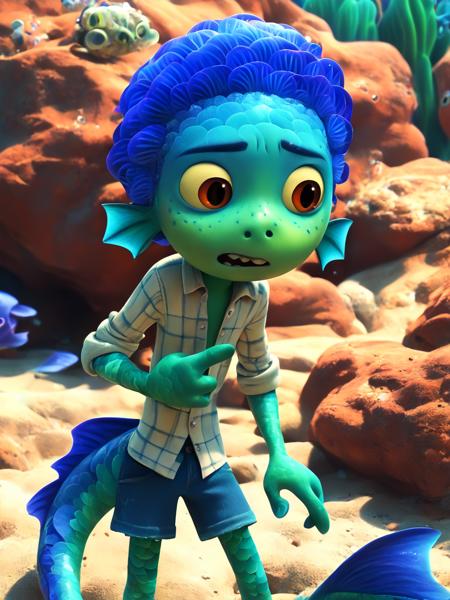 Luca Paguro monster form (Luca)