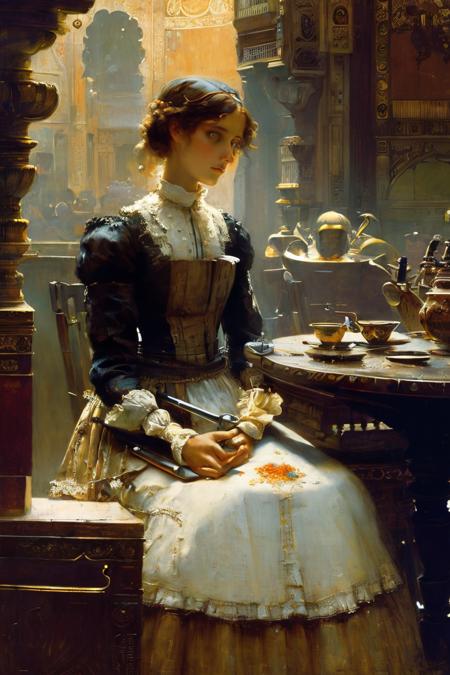 style of Jean-Joseph Benjamin-Constant 346