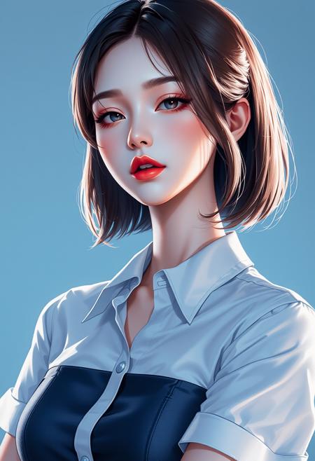 CG style girl