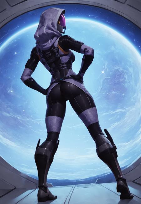 Tali'zorah - (Mass Effect) - Character LoRA - [Pony]
