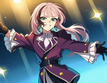 Pink Haired Girl - 『COLORs』【荒木哲郎×SawanoHiroyuki[nZk]：Hata Motohiro】 - COMMISSION