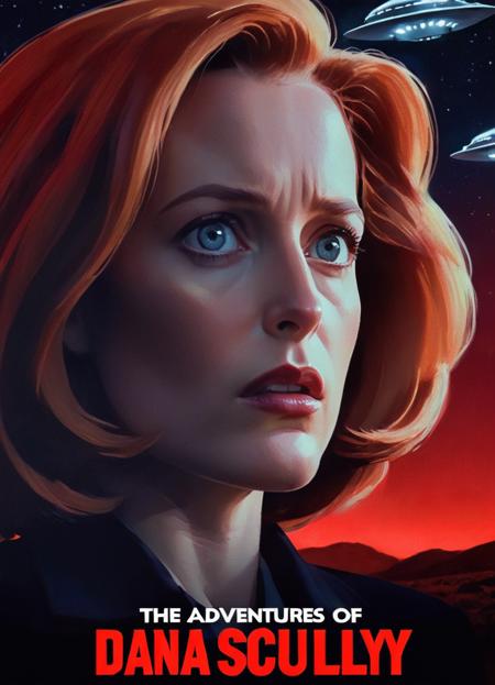 Dana Scully Character LoRA SDXL