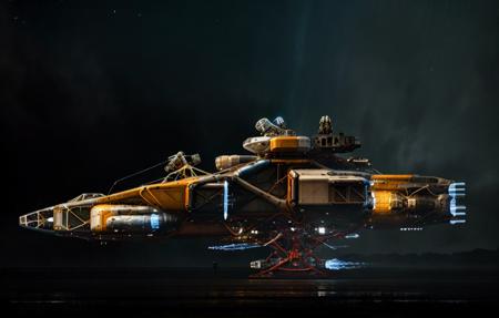 Star Field (Scifi Game or Movie Style)