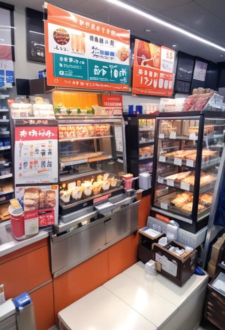 コンビニの店内L PONY