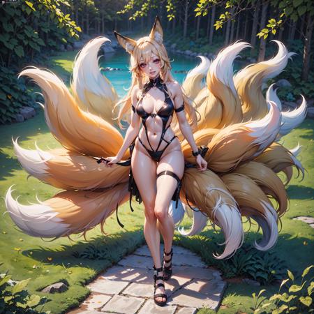 九尾狐女孩 Nine tailed Fox Girl