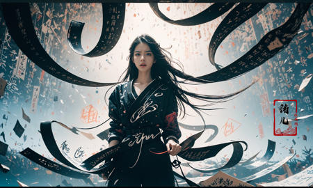 绪儿-书法