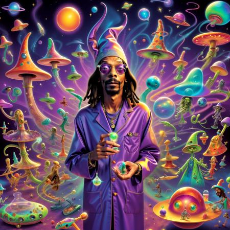 Bangerooo (Psychedelic Art Style) [SDXL]