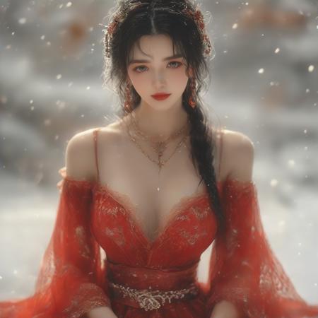 Anchemix chinese dress 暗可写真 古装 纱裙 SDXL版本v1.0 (ID: 307359)
