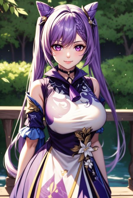 Keqing | Electro character - Genshin Impact | 原神 [Neural Da Vinci]