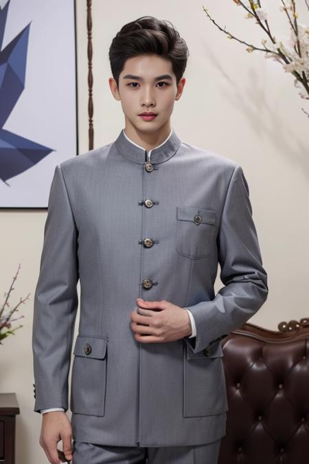 中山装 chinese tunic suit