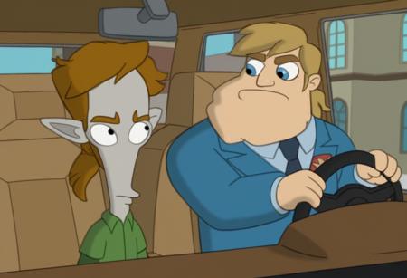 Roger from American Dad (opening gag)