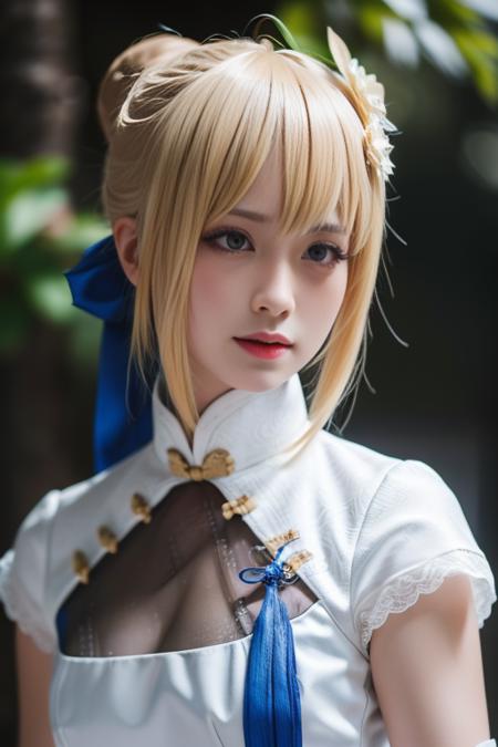 Saber 旗袍 FATE Saber