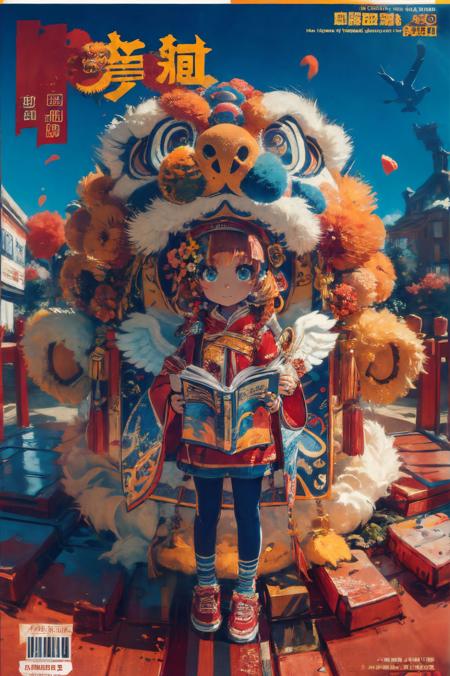 【新春快乐】醒狮-狮子帽 xuer lion head