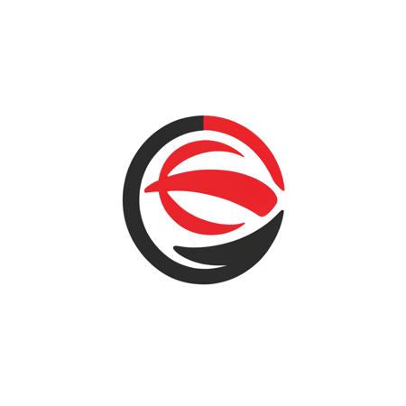 SDlogo抽象图形标志徽章设计模型