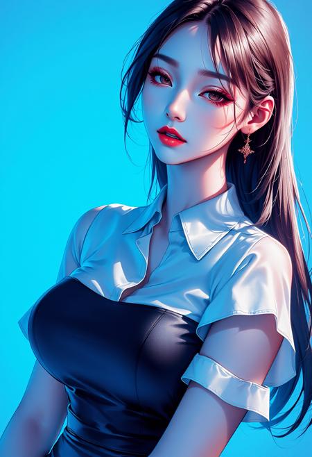 CG style girl