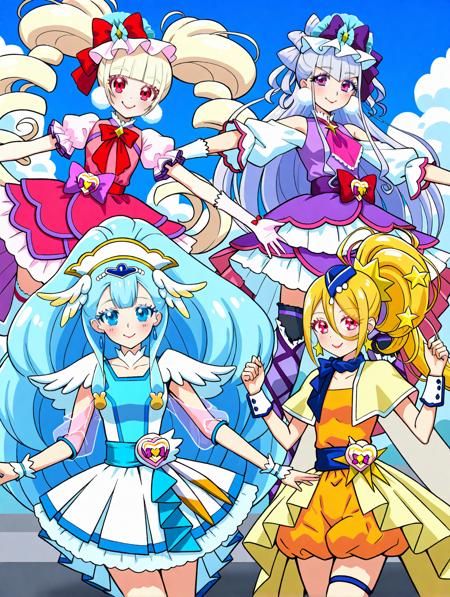 hugtto precure（ALL precure）