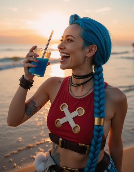 Jinx - Arcane - League of Legends - Flux1.D & Realistic SDXL