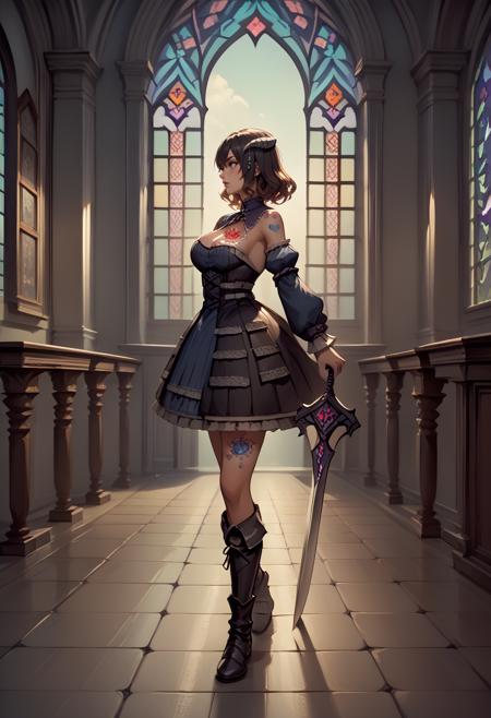Miriam (Bloodstained: Ritual of the Night) [Pony Diffusion]