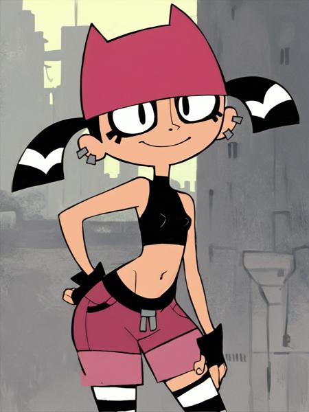 Tiff Crust (My Life as a Teenage Robot) Pony + Illustrious版本Pony (ID: 426577)