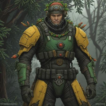Mistletoe Mercenaries - sliders - yellow team image contest helper