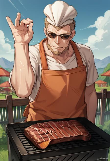 Jeralt Eisner (Fire Emblem: Three Houses) [Pony Diffusion]