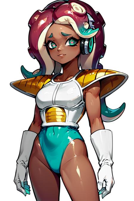Saiyan Armor + Scouter - Dragon Ball Clothing - Pony+IL