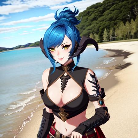 Au Ra (Xaela) Final Fantasy XIV