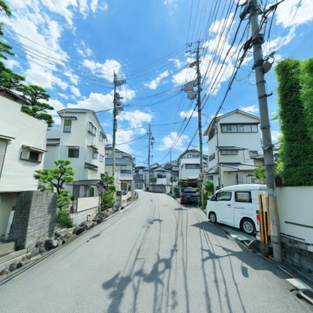 日本の住宅街の道路 / Residential streets in Japan SDXL