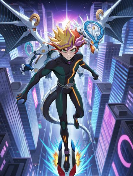 Yu-Gi-Oh! - Playmaker, Accesscode, Decode Talker & Firewall Dragon (プレイメーカー, アクセスコード/ デコード・トーカー, ファイアウォール・ドラゴン) illuXL