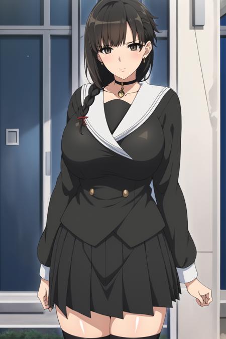 Yuki 雪 | Maria マリア | You Are Ms. Servant 君は冥土様 | EP04 school uniform