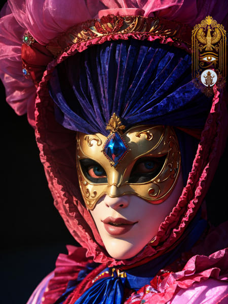 Venetian Carnival Dress Mask ?PapyLoop?