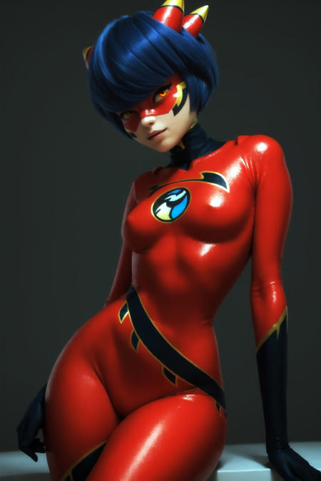 Kagami Tsurugi | Casual & Ryuko Outfits | Miraculous Ladybug | Pony版本Ryuko (ID: 701907)