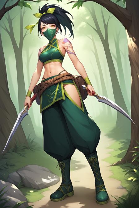 Akali (League of Legends) - Comission LoRA PonyXL [NSFW Support]
