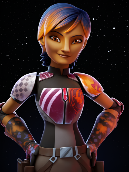 Sabine Wren - Star Wars Rebels - PDXL LORA版本v1.0 (ID: 584474)
