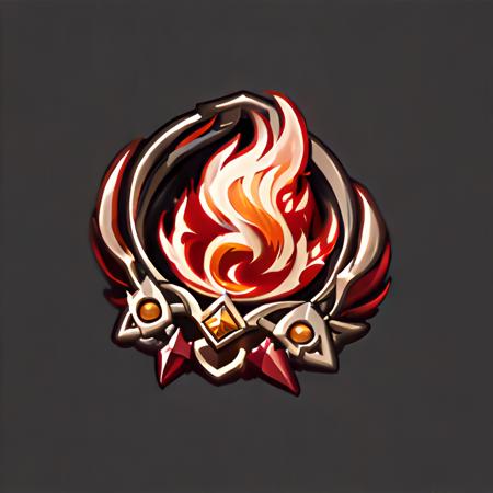 【SDXL】Game Icon | genshin impact style | Dataset