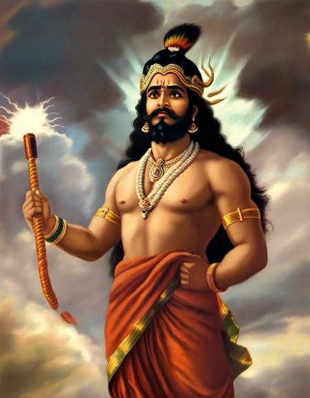 Raja Ravi Varma - Indian Artist Style (SDXL)