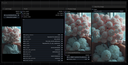 Bobs Workflows: FLUX | UPSCALE | LORA | IMG2IMG | GGUF版本Flux Adv [img2img] (V1.5) (V1.5)