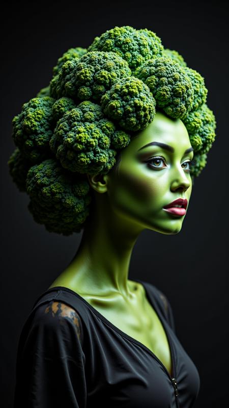Human Fruit and Vegetable Heads FLUX