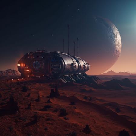 XSarchitectural-17SciencefictioncityonMars