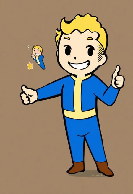 Vault Boy (Fallout)版本V1 (ID: 747482)