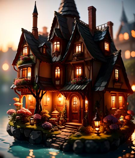 Mini doll house