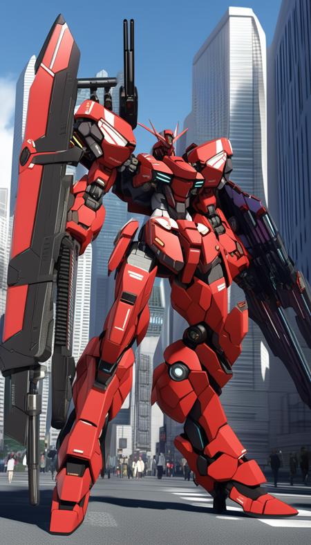 [Illustrious / SDXL] Super robot diffusion XL (Gundam, EVA, ARMORED CORE, BATTLE TECH like mecha lora)版本v2.7.5for_amgxl3 (ID: 371346)