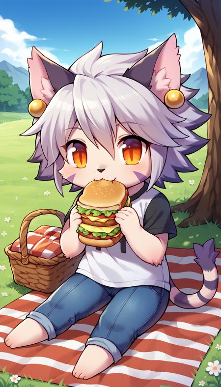(Illustrious/Pony/1.5) Elh Melizée (Solatorobo: Red the Hunter)