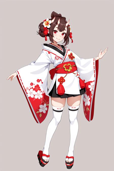 二次元角色立绘（和风）