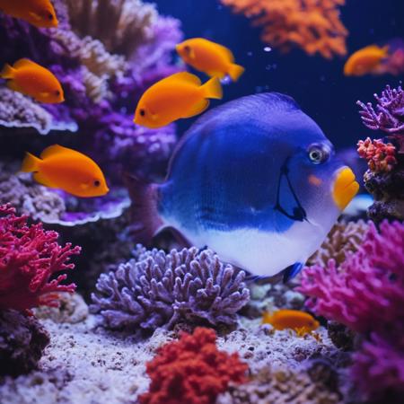 Underwater style XL + F1D (Marine life)