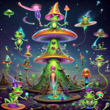 Bangerooo (Psychedelic Art Style) [SDXL]
