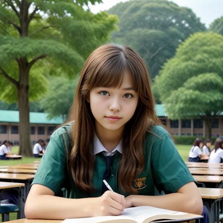 Taiwan high school girls uniform