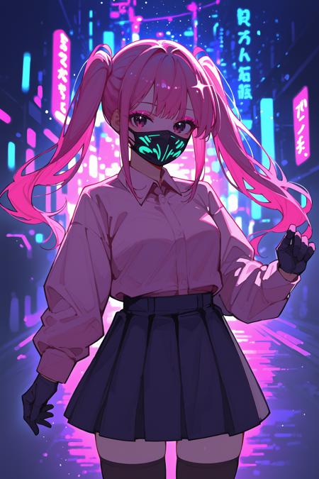 (Pony+XL) Strengthen Neon