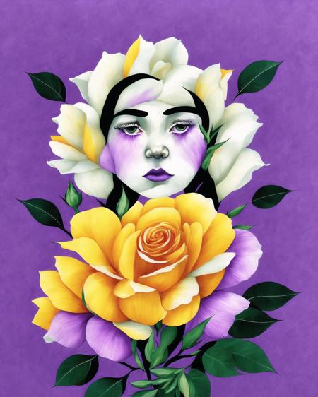 Graphic portrait