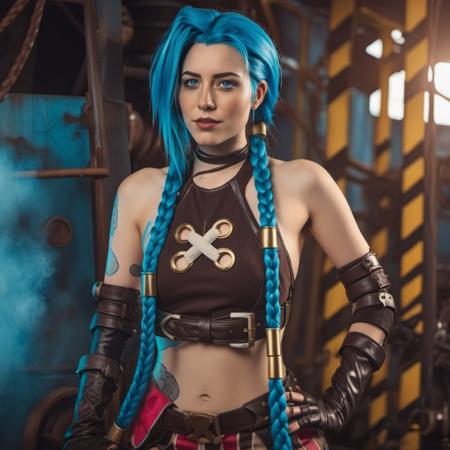 Jinx - Arcane - League of Legends - Flux1.D & Realistic SDXL